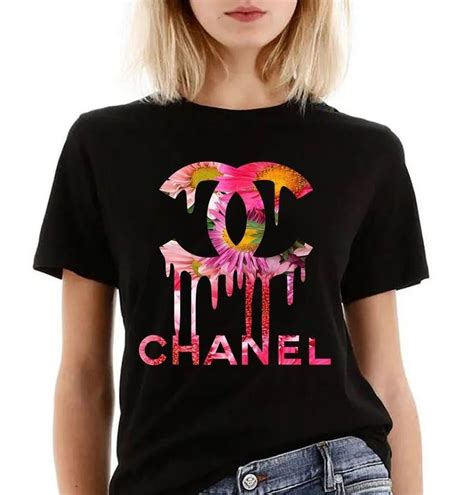 chanel t shirt dames|chanel t shirt for women.